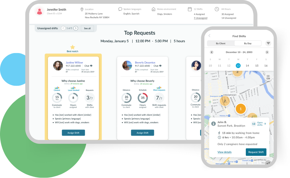 How CareConnect’s Caregiver Choice Helps Agencies Fill 40% More Shifts