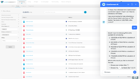 From Scheduling Chaos to Predictable Coverage: The Measurable Impact of AI Chat Bot Automation in Home Care